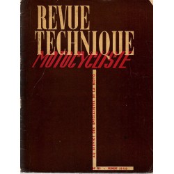 Revue Technique Motocycliste n° 35 (Peugeot) de janvier 1951