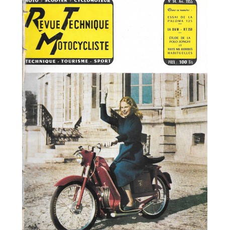 Revue Technique Motocycliste n° 94 de avril 1955