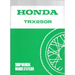 HONDA TRX 250 R (Additif novembre 1988)