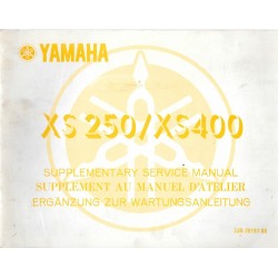 Manuel atelier YAMAHA XS 250 / 400 (09 / 1977)