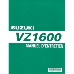 Manuel atelier SUZUKI VZ 1600 K4 et K5 modèle 2004 / 2005 (01 / 2005) 