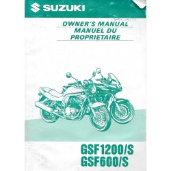 SUZUKI GSF 600 et 1200 / S modèle1998 (07 / 1997)