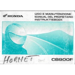 HONDA CB 900 F (Hornet) modèle 2002