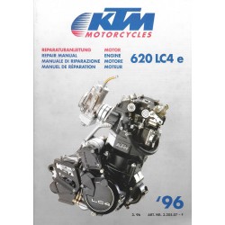 KTM 620 LC4 e (Manuel de Réparation mars 1996)