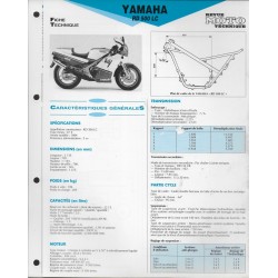 YAMAHA RD 500 LC de 1984 (Fiche RMT)