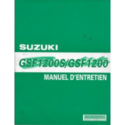 Manuel atelier SUZUKI GSF 1200 S / GSF 1200 K1 de 2001