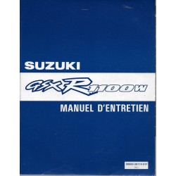 SUZUKI GSX-R 1100 de 1993 à 1997 (Manuel atelier 03 / 1997) 