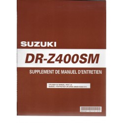 Manuel atelieradditif SUZUKI DR-Z 400 SK5 et SMK5 de 2005