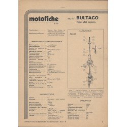 BULTACO ALPINA 250 de 1977 et plus