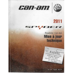CAN-AM SPYDER de 2011 (supplément mises à jour)