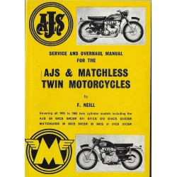 Manuel atelier AJS & MATCHLESS Twins de 1955 à 1965