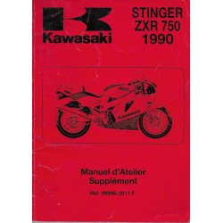 Manuel atelier KAWASAKI STINGER ZXR 750 H2 (1990)