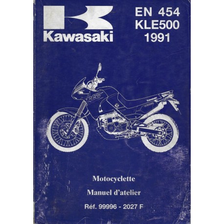 Manuel atelier KAWASAKI EN454 / KLE 500 de 1991