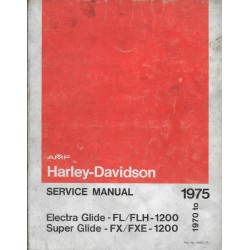HARLEY DAVIDSON Electra Glide / Super Glide de 1976