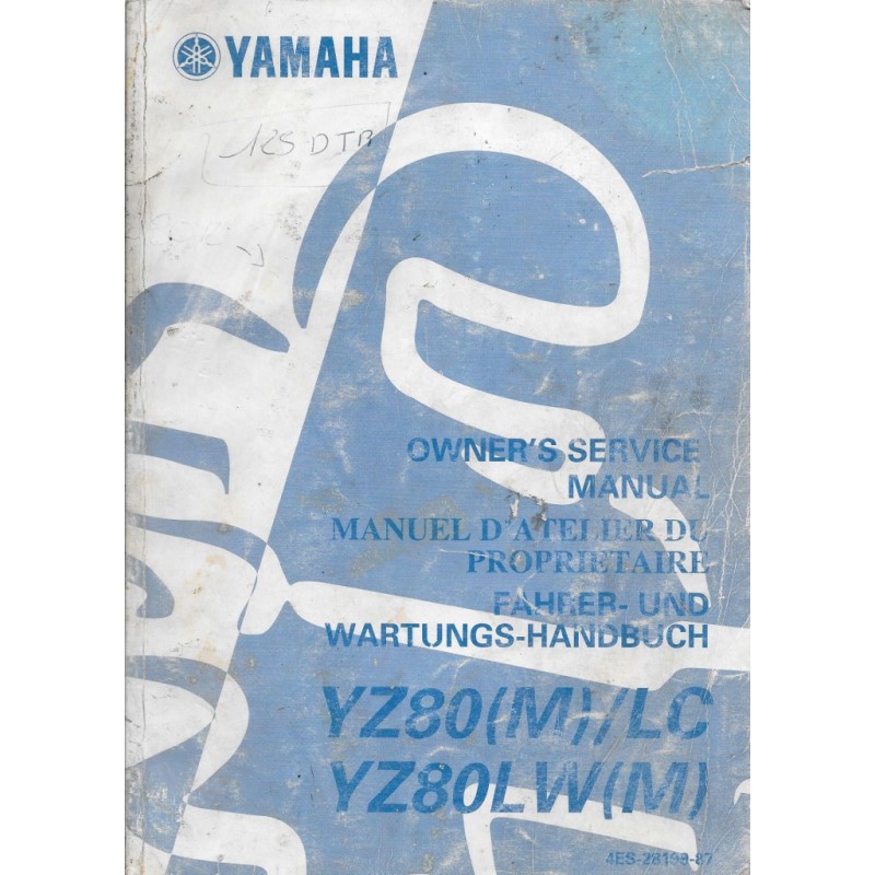 Manuel D Atelier Yamaha Hors Bord Gratuit
