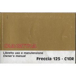 CAGIVA FRECCIA 125 - C10R (manuel utilisateur)