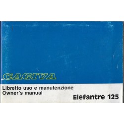 CAGIVA Elefantre 125 de1987 (manuel utilisateur)