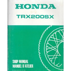 HONDA quad TRX 200 SX 1986
