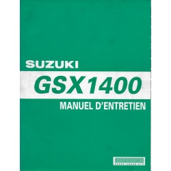 Manuel atelier SUZUKI GSX 1400K2 de 2002