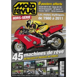 MOTO REVUE HS les motos mythiques de 1980 à 2011