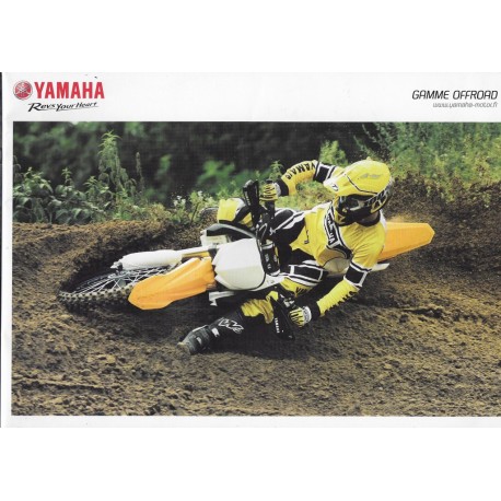 YAMAHA OFF-ROAD de 2015 (catalogue)