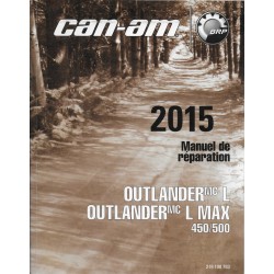CAN-AM Outlander mc L / L MAX 450 / 500 de 2015