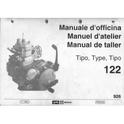 APRILIA moteur ROTAX type 122 (manuel atelier 09 / 1996)